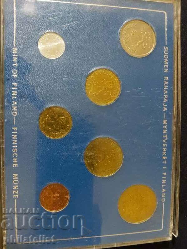 Finland 1975 - Complete set of 7 coins with price 21.75 BGN | € 11.12 Finland 1975 - Complete set of 7 coins with price 21.75 BGN | € 11.12