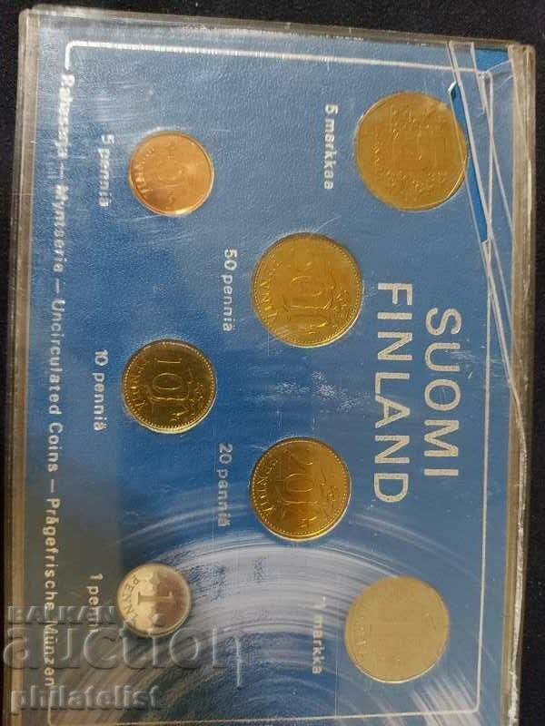 Finlanda 1975 - Set complet de 7 monede