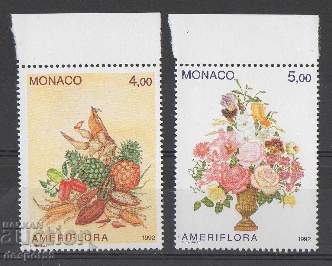 1992. Monaco. Expoziție americană de grădinărit.