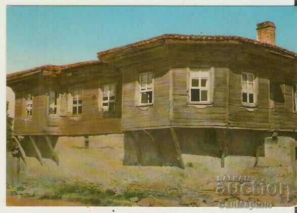 Postcard Bulgaria Nessebar Old House 2 *
