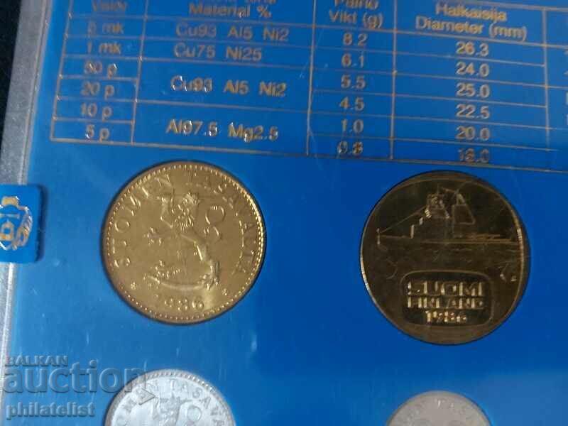 Auction Finland 1986 - Complete Set Auction Finland 1986 - Complete Set