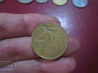 25 centavos Βραζιλία 2002