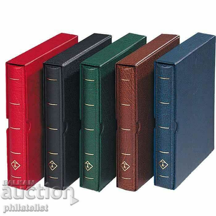 Optima F - dosar cu caseta/carcasa din piele ecologica cu 5 foi cu preț 88.00 BGN | € 44.99