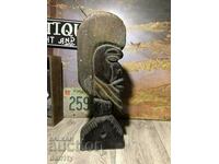 old African large wood carving