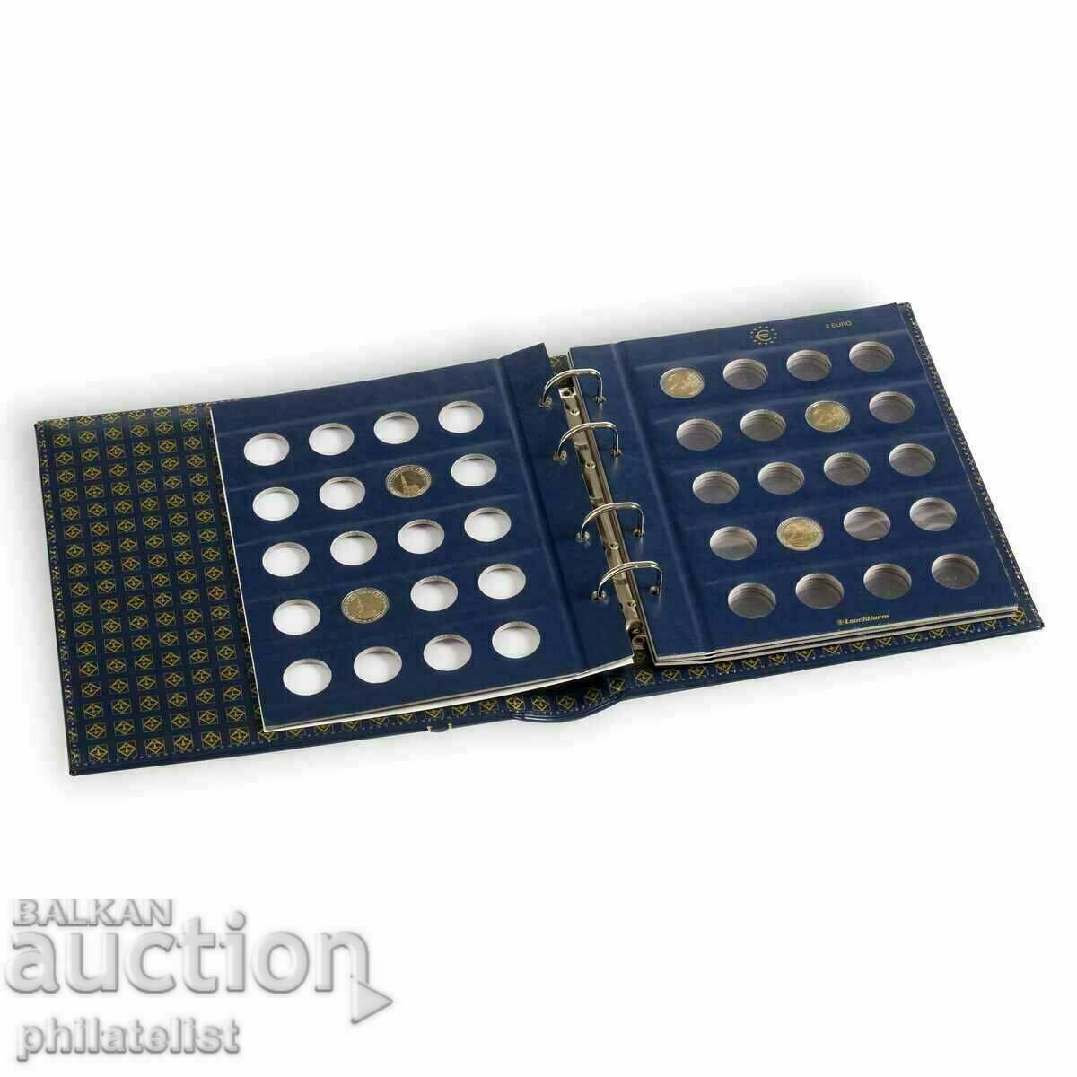 Auction VISTA 2 Euro Album - Leuchtturm Auction VISTA 2 Euro Album - Leuchtturm