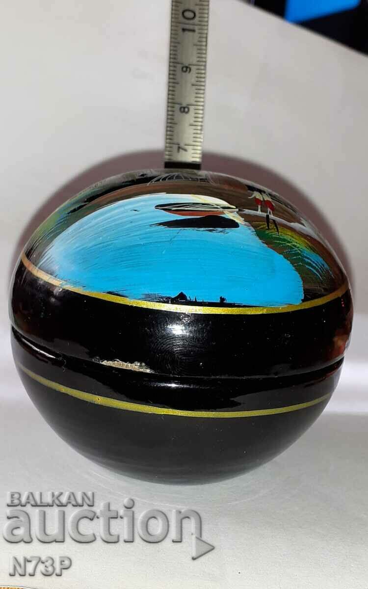 OLD WOODEN BOX. HANDMADE. - 6 OLD WOODEN BOX. HANDMADE. - 6