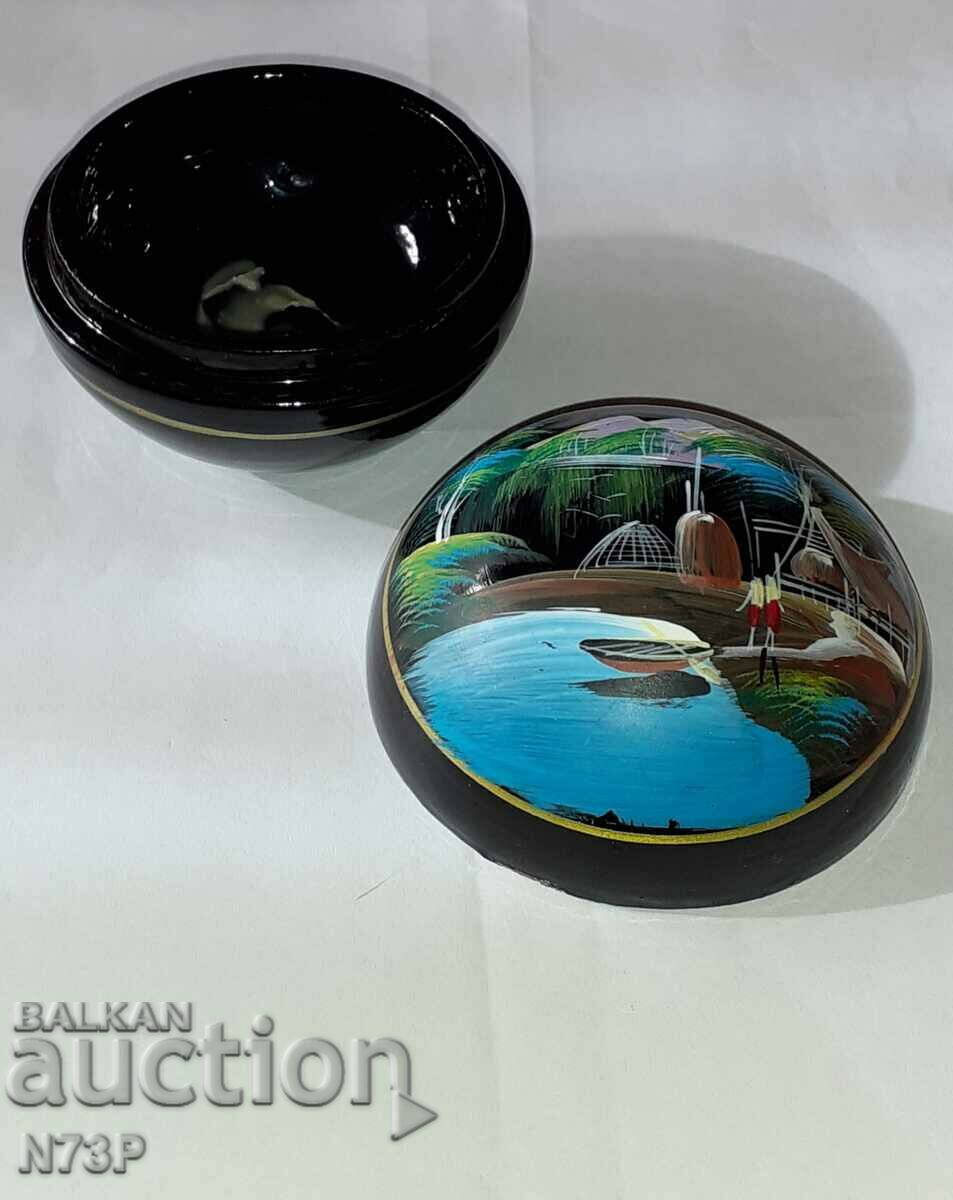 OLD WOODEN BOX. HANDMADE. - 7 OLD WOODEN BOX. HANDMADE. - 7