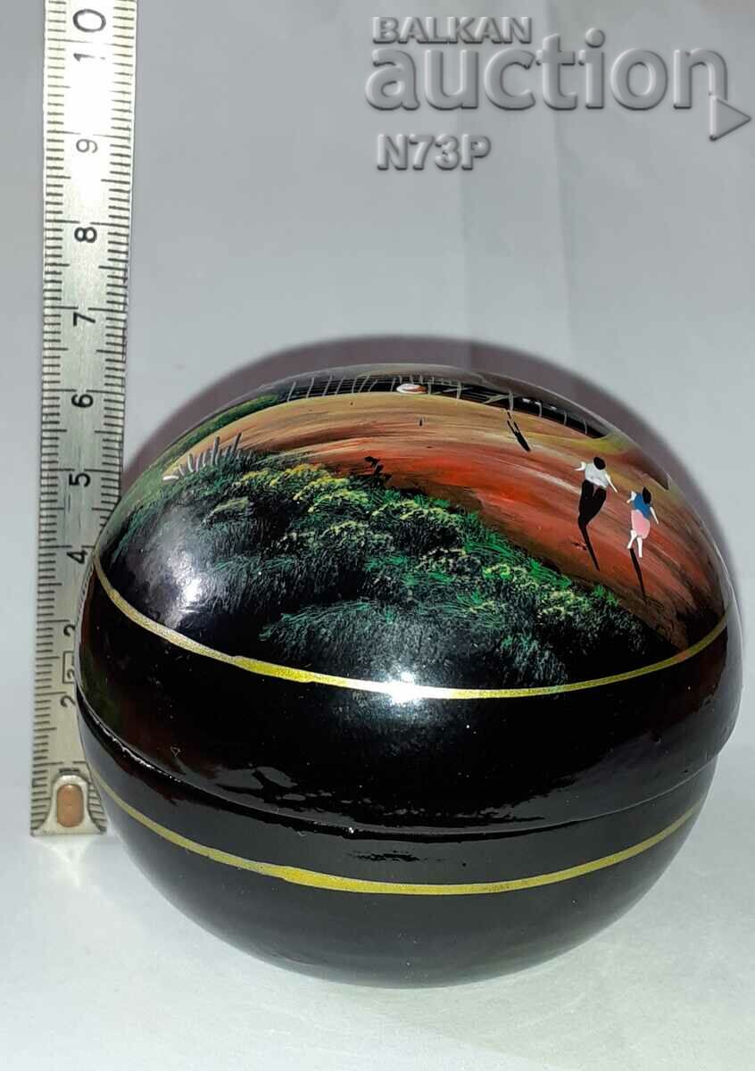 OLD WOODEN BOX. HANDMADE. - 6 OLD WOODEN BOX. HANDMADE. - 6