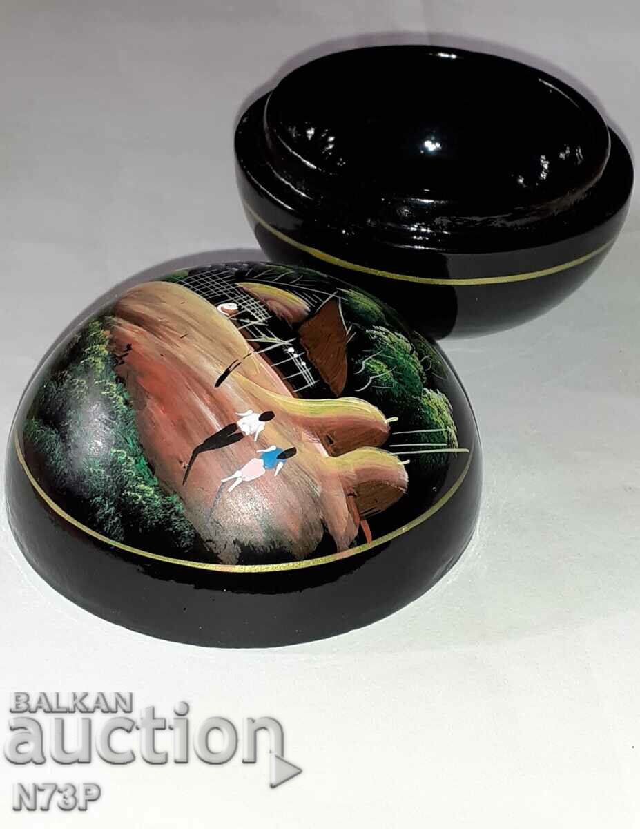 OLD WOODEN BOX. HANDMADE. - 7 OLD WOODEN BOX. HANDMADE. - 7