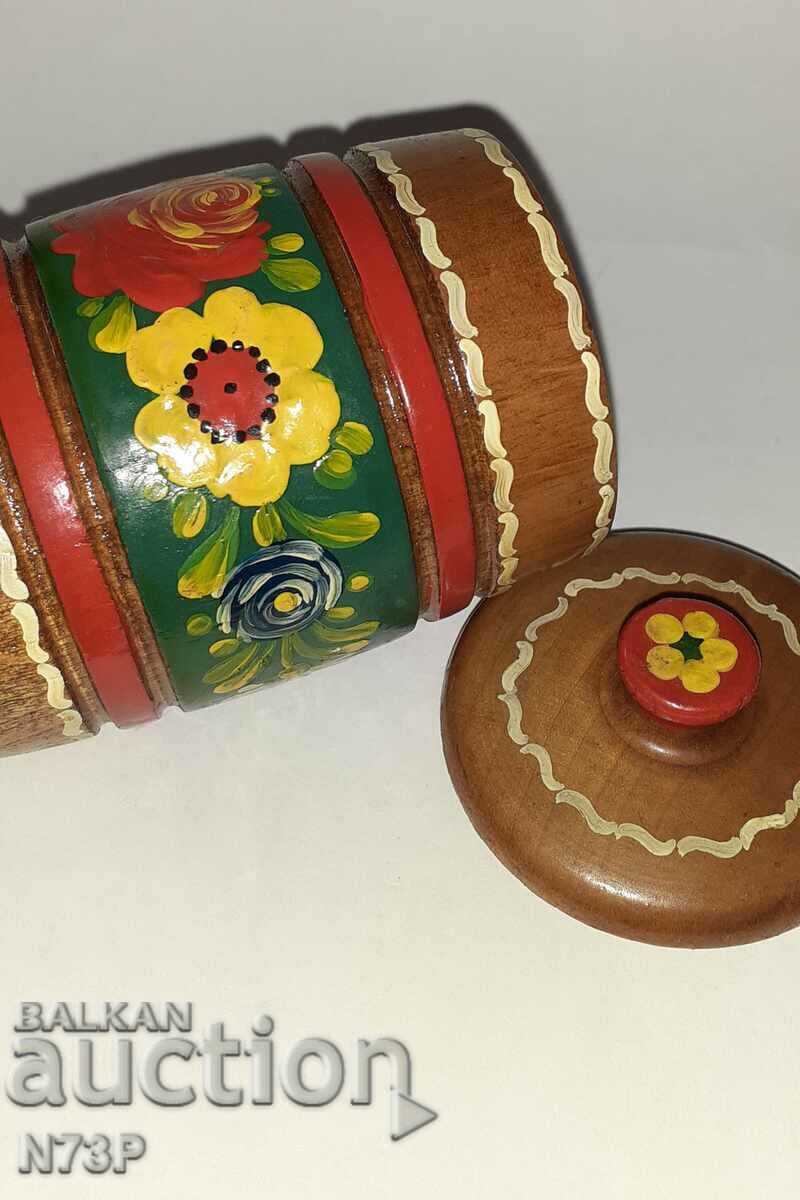 OLD WOODEN BOX. HANDMADE. - 6 OLD WOODEN BOX. HANDMADE. - 6