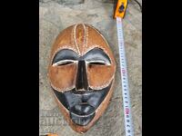 Old wooden African mask