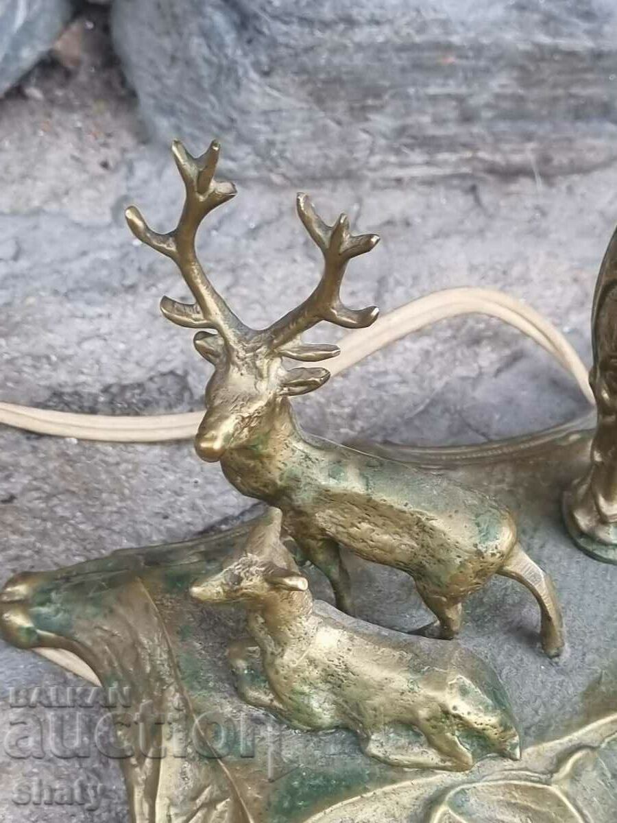 Old bronze lamp. Eleni with price 150.00 BGN | € 76.69 Old bronze lamp. Eleni with price 150.00 BGN | € 76.69