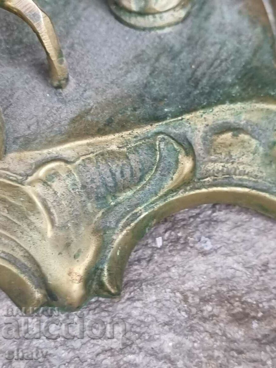 Old bronze lamp. Eleni - 5 Old bronze lamp. Eleni - 5