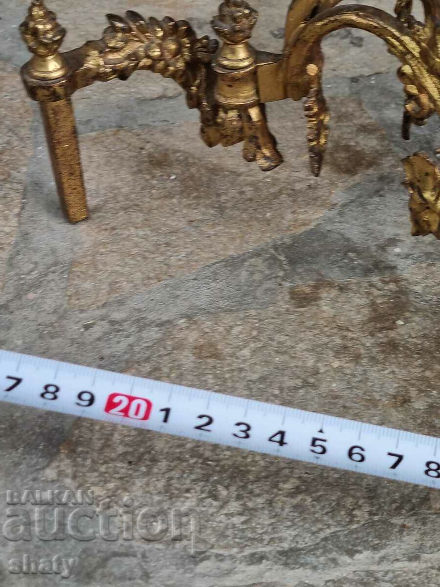 Large old bronze wall sconce with price 90.00 BGN | € 46.02 Large old bronze wall sconce with price 90.00 BGN | € 46.02