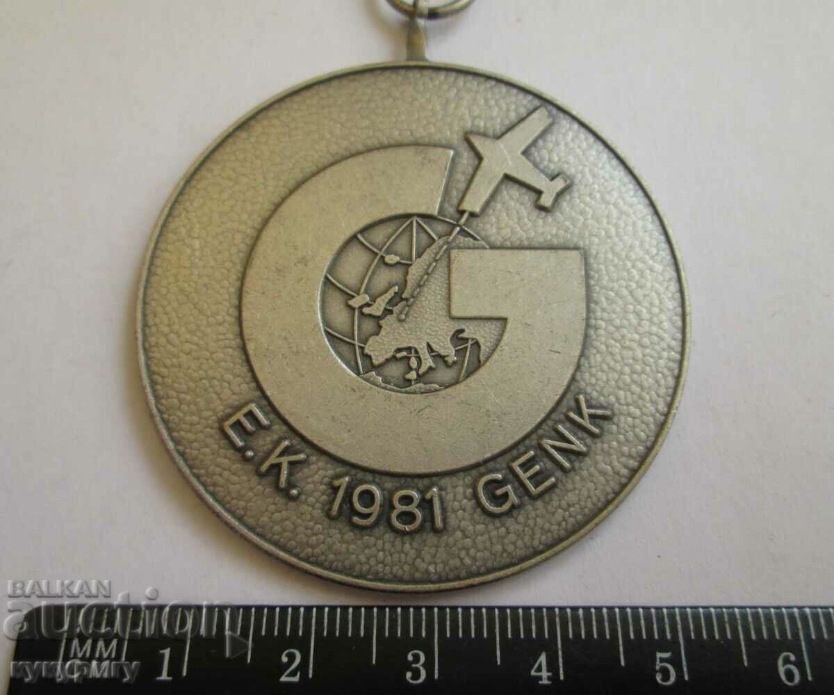 Delivery of Medal from the European Championship in Aircraft Handling Delivery of Medal from the European Championship in Aircraft Handling