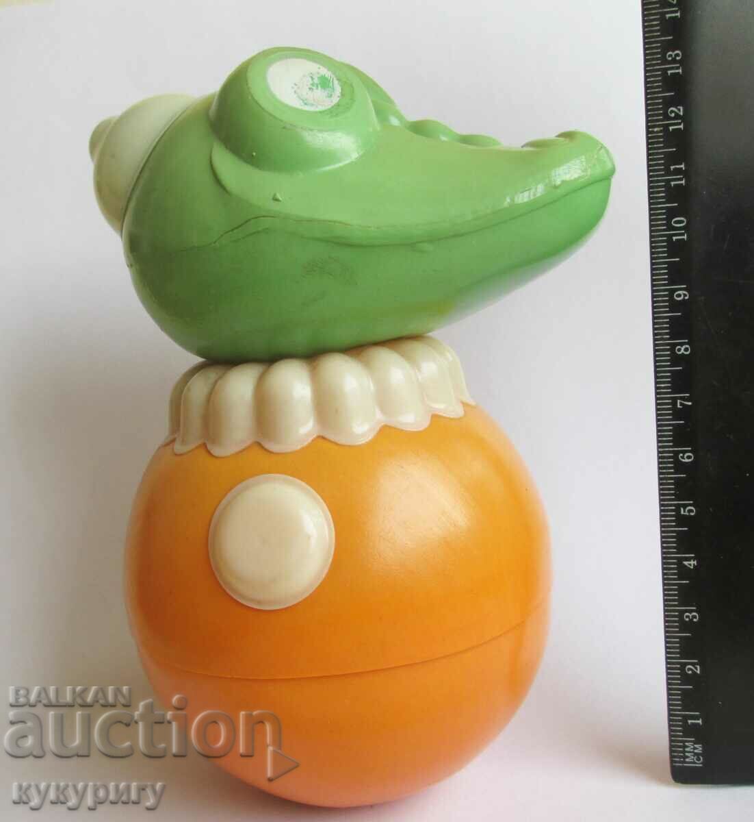 Auction Old USSR Soc children's toy naughty crocodile Gena Auction Old USSR Soc children's toy naughty crocodile Gena