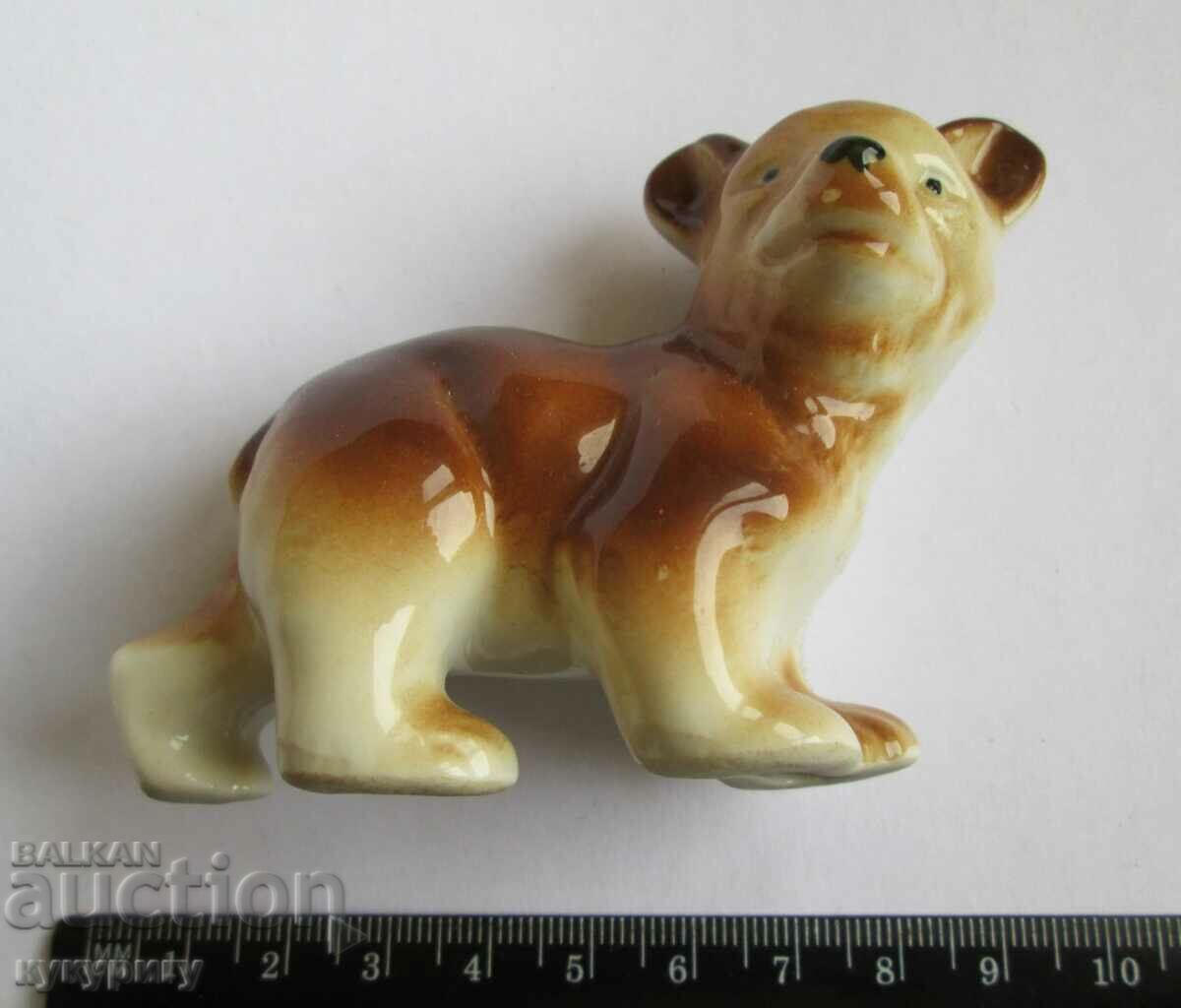 Old German porcelain figurine bear bear figure with price 40.00 BGN | € 20.45 Old German porcelain figurine bear bear figure with price 40.00 BGN | € 20.45