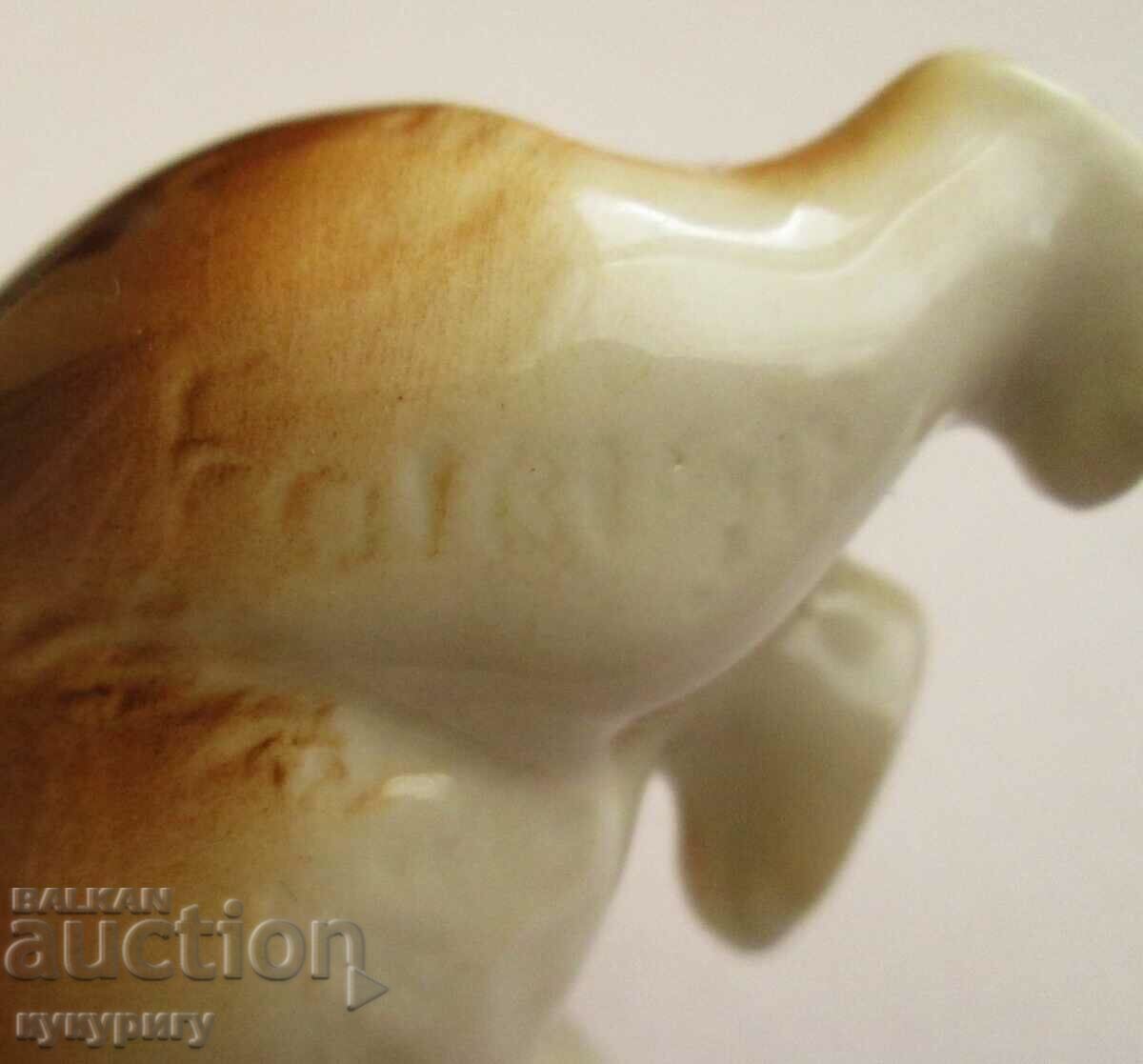 Old German porcelain figurine bear bear figure - 7 Old German porcelain figurine bear bear figure - 7