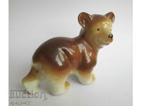 Old German porcelain figurine bear bear figure