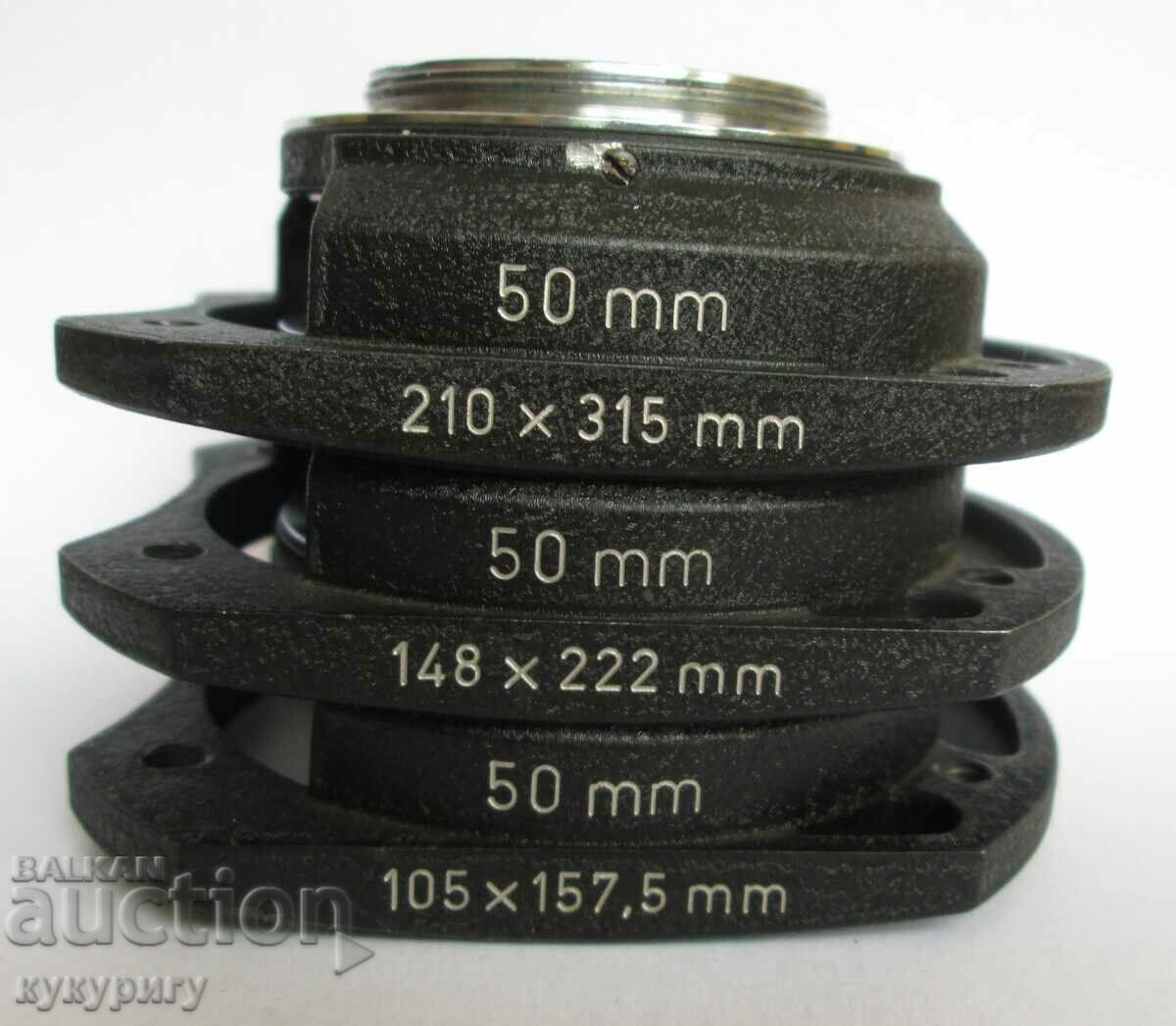 Auction Lot of three camera mount rings Laika LEITZ Germany Auction Lot of three camera mount rings Laika LEITZ Germany