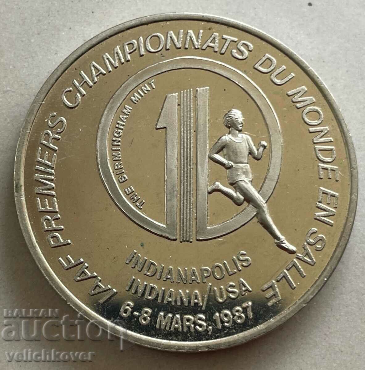 33008 САЩ жетон световно първенство лека атлетика в зала с цена 8.00 лв. | € 4.09 33008 САЩ жетон световно първенство лека атлетика в зала с цена 8.00 лв. | € 4.09