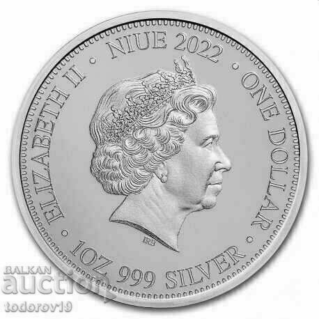 1 oz Silver LION vs. HYENAS - Nuyere 2022 with price 137.99 BGN | € 70.55 1 oz Silver LION vs. HYENAS - Nuyere 2022 with price 137.99 BGN | € 70.55