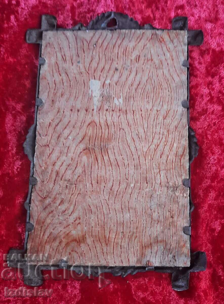 An old frame with an image of a saint placed in it with price € 26.00 | 50.85 BGN An old frame with an image of a saint placed in it with price € 26.00 | 50.85 BGN