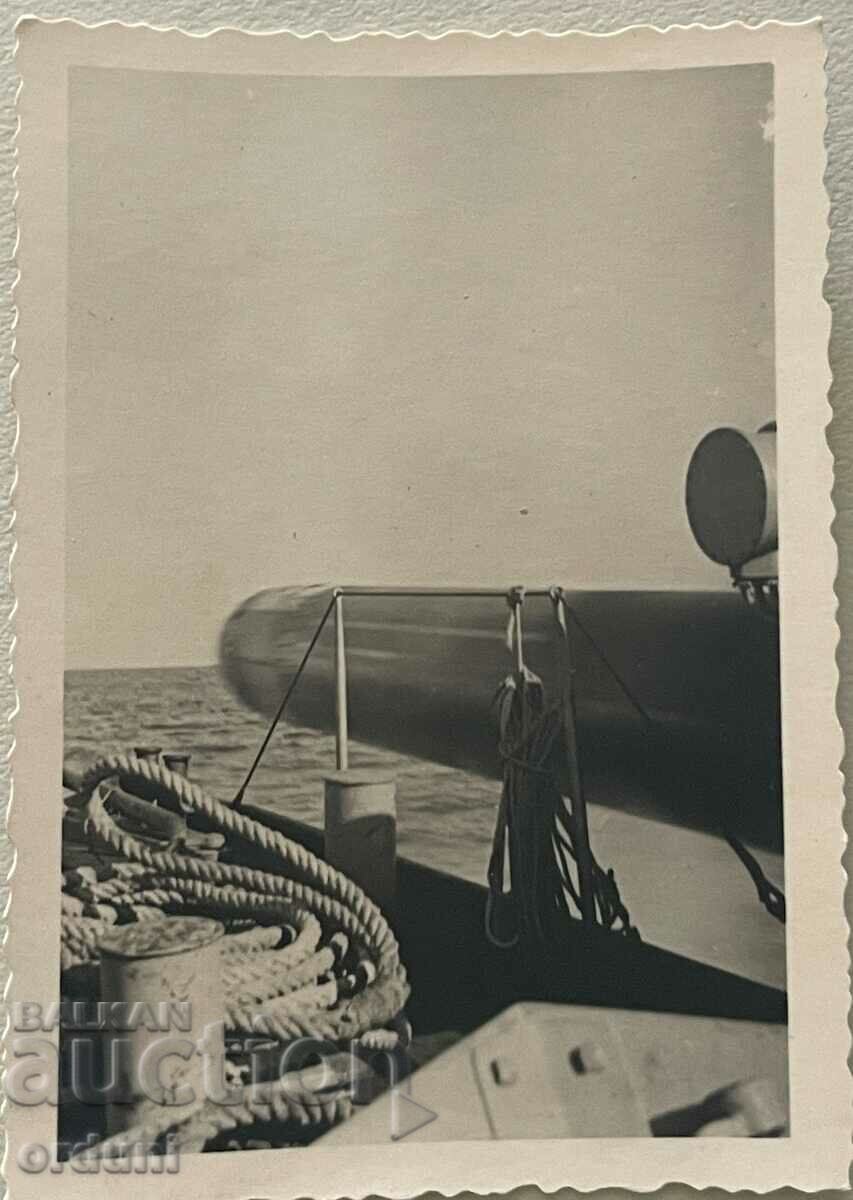 2618 Kingdom of Bulgaria torpedo on a torpedo boat 1940s