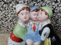 Bulgarian porcelain NRB Mama messes dad carries figures figure