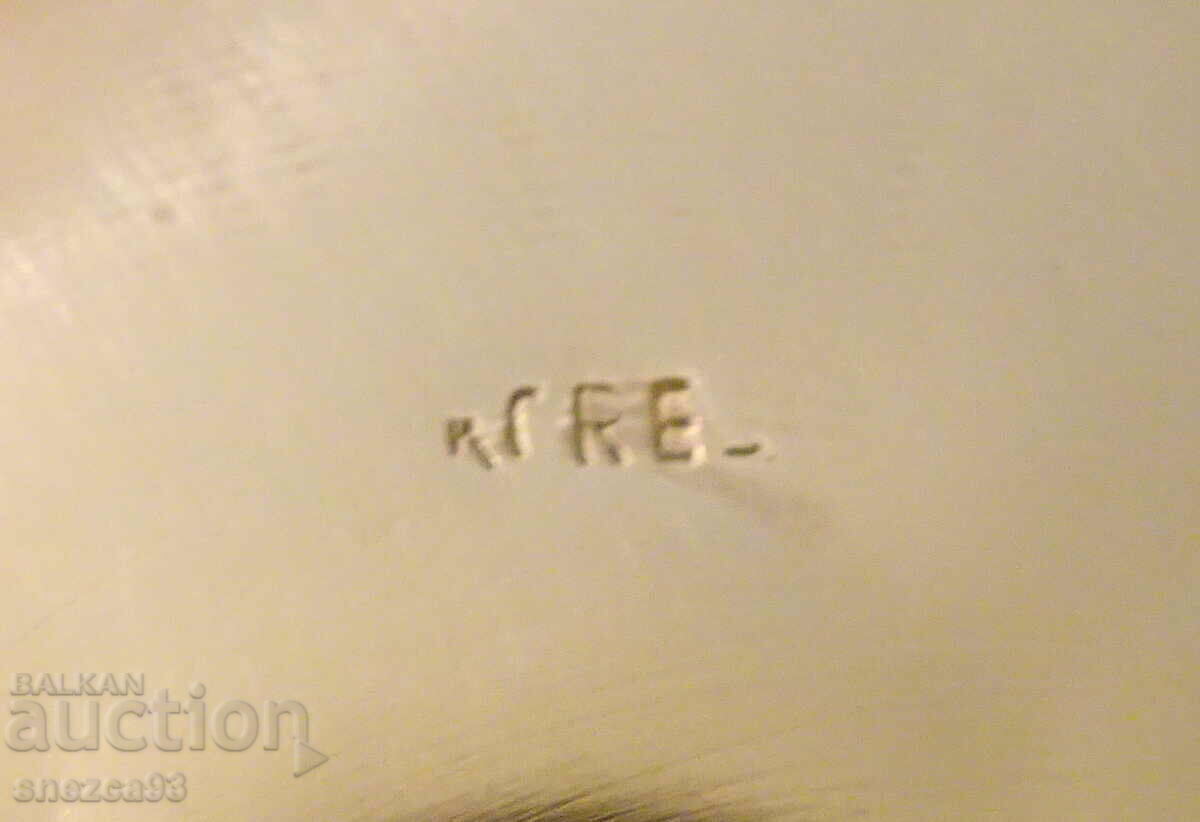 Bronze candy box Crane, marked. - 5 Bronze candy box Crane, marked. - 5