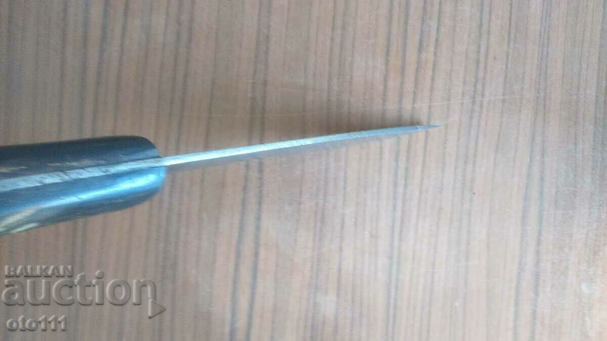 STURDY OLD KNIFE, BUFFALO HORN, CANIA - 7 STURDY OLD KNIFE, BUFFALO HORN, CANIA - 7