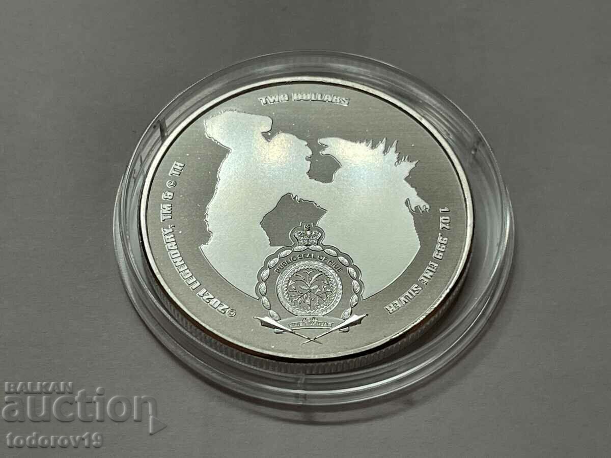 Delivery of 1 oz Silver Kong 2021 Niue Delivery of 1 oz Silver Kong 2021 Niue