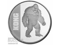 1 oz Silver Kong 2021 Niue