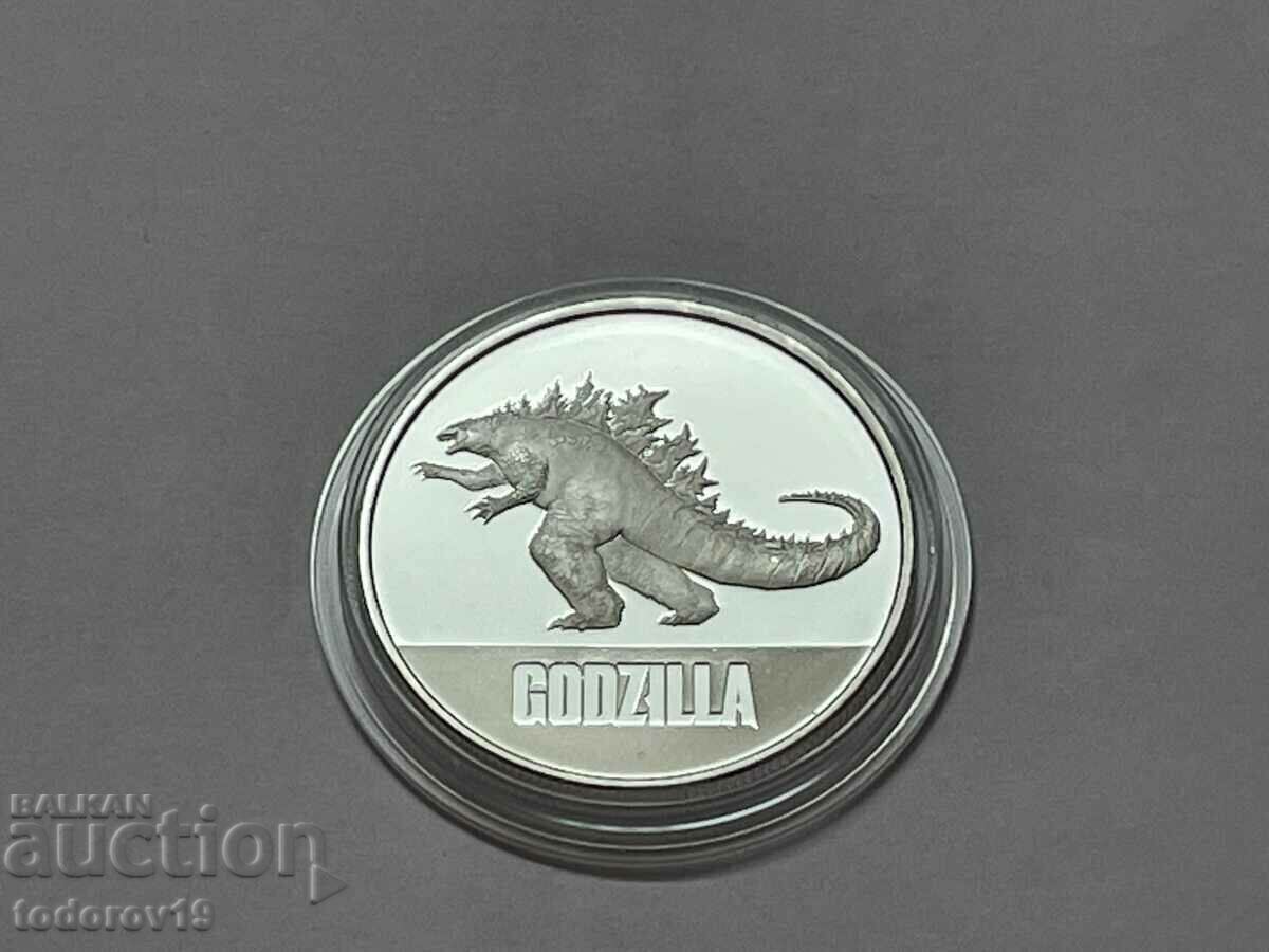 Auction 1 oz Silver Godzilla 2021 Niue Auction 1 oz Silver Godzilla 2021 Niue