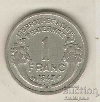 +Франция  1  франк  1947 г. В