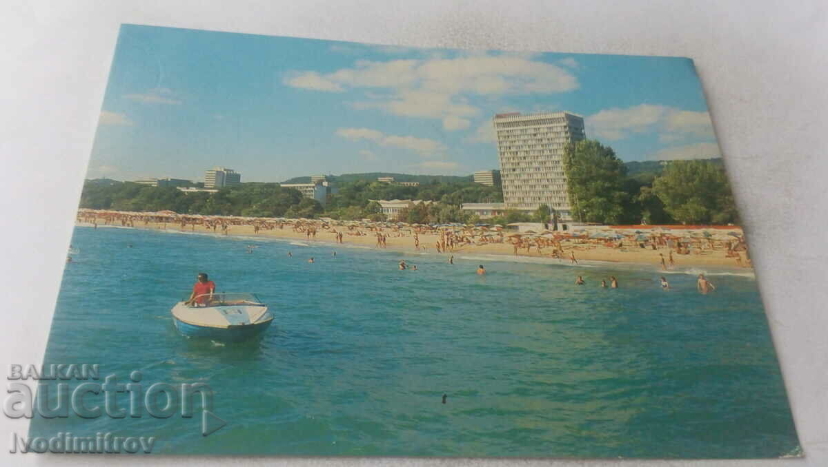 Καρτ ποστάλ Golden Sands 1989