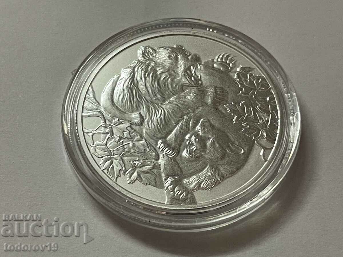 1 oz Silver Bear and Puma /Niue/ 2022