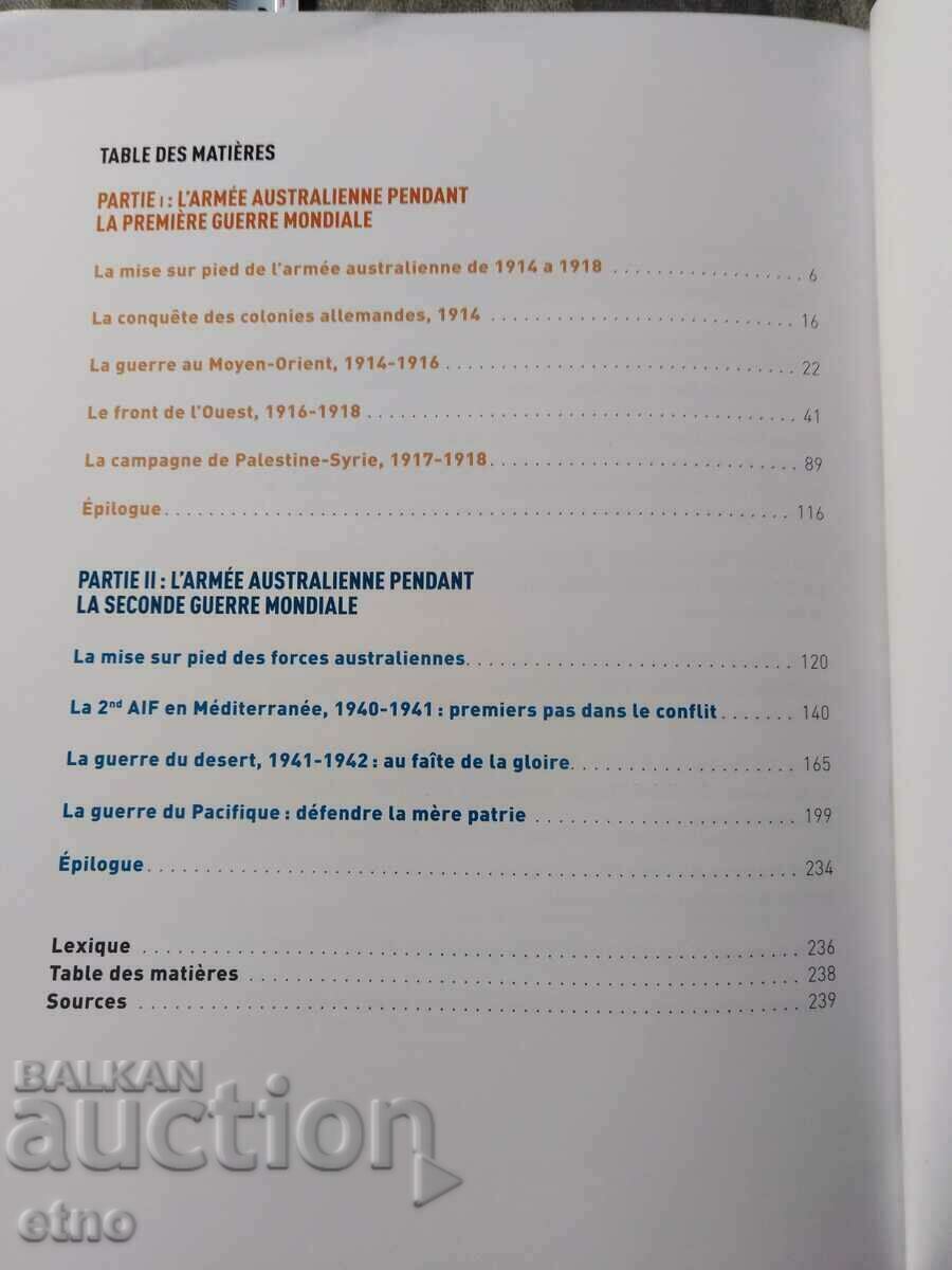 Delivery of French book about the Australian Army during WWII and WWII Delivery of French book about the Australian Army during WWII and WWII