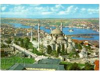 Old postcard - Istanbul, Suleymaniye