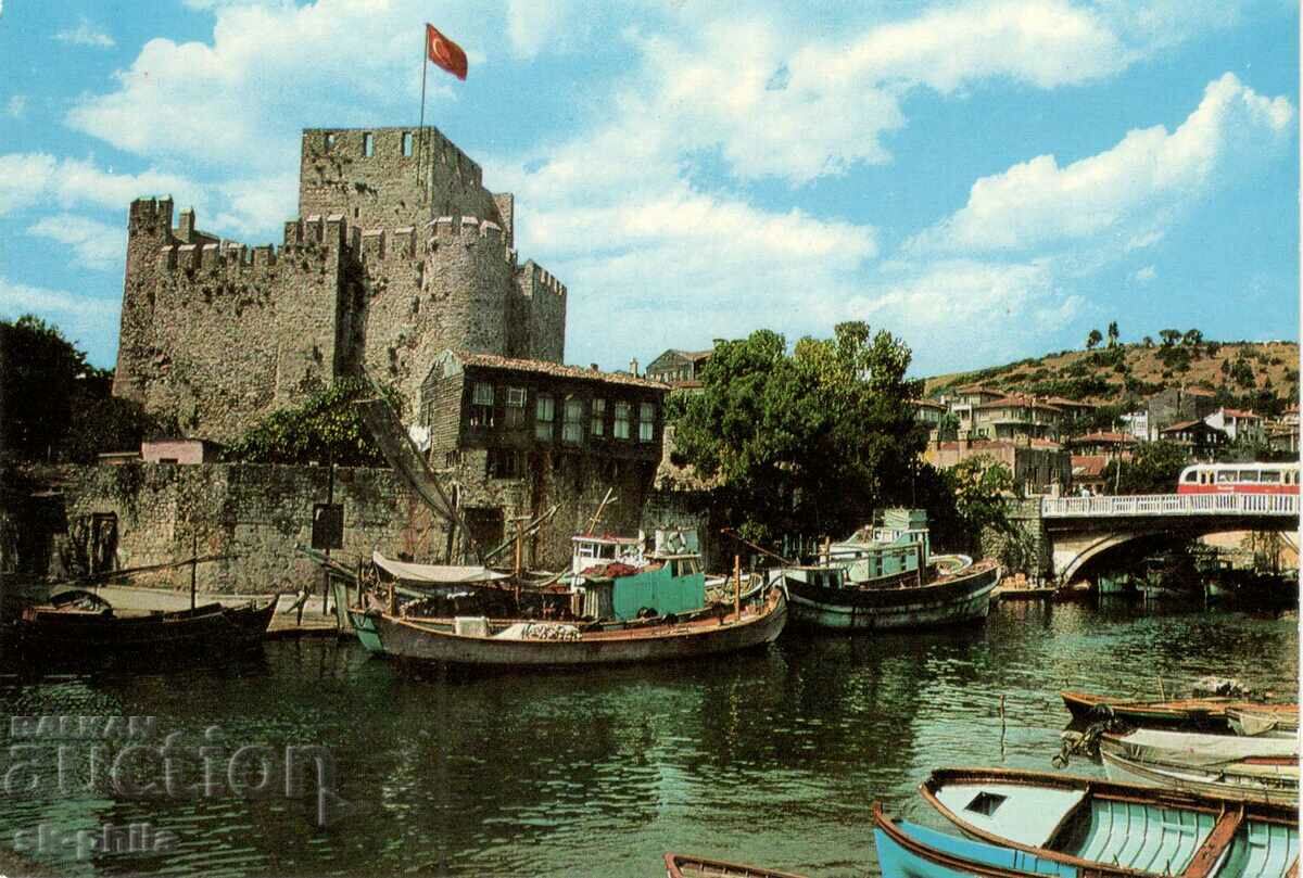 Carte poștală veche - Istanbul, Cetatea Sacher