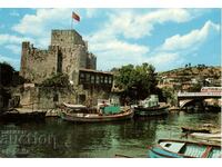 Παλιά καρτ ποστάλ - Κωνσταντινούπολη, φρούριο Sacher