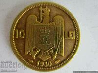 ❗❗Romania 10 lei (-1930-) THE RARE VERSION-WITH WINGS ON THE SIDES❗❗