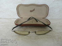 OLD GLASSES WITH DIOPTER FOR NEAR SIGHT + CASE