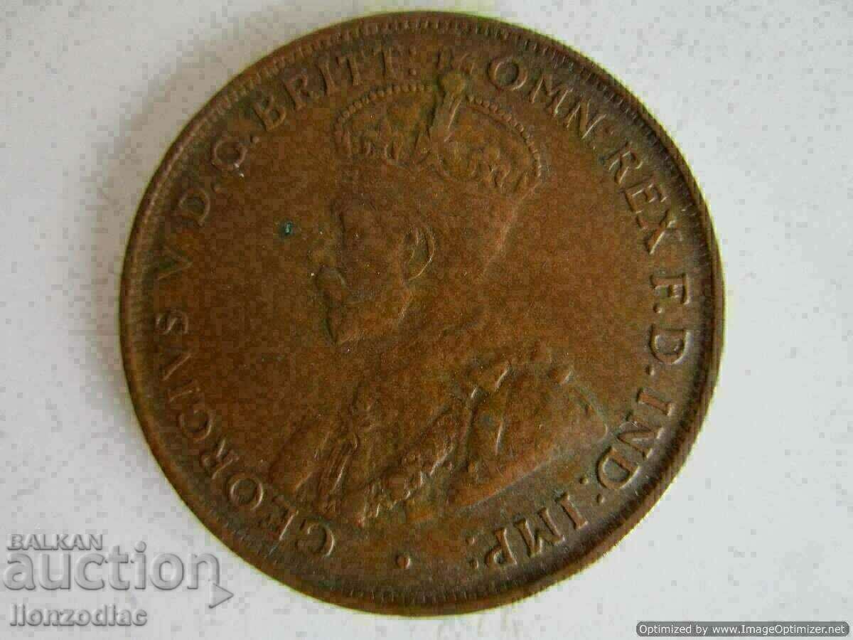 ❗❗❗Australia, 1 penny 1927❗❗❗ with price 10.00 BGN | € 5.11 ❗❗❗Australia, 1 penny 1927❗❗❗ with price 10.00 BGN | € 5.11