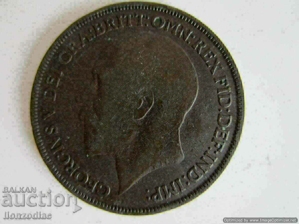 ❗❗❗Marea Britanie, 1 penny 1913❗❗❗ cu preț € 0.95 | 1.86 BGN ❗❗❗Marea Britanie, 1 penny 1913❗❗❗ cu preț € 0.95 | 1.86 BGN