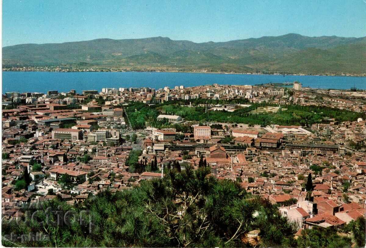 Carte poștală veche - Izmir, vedere generală