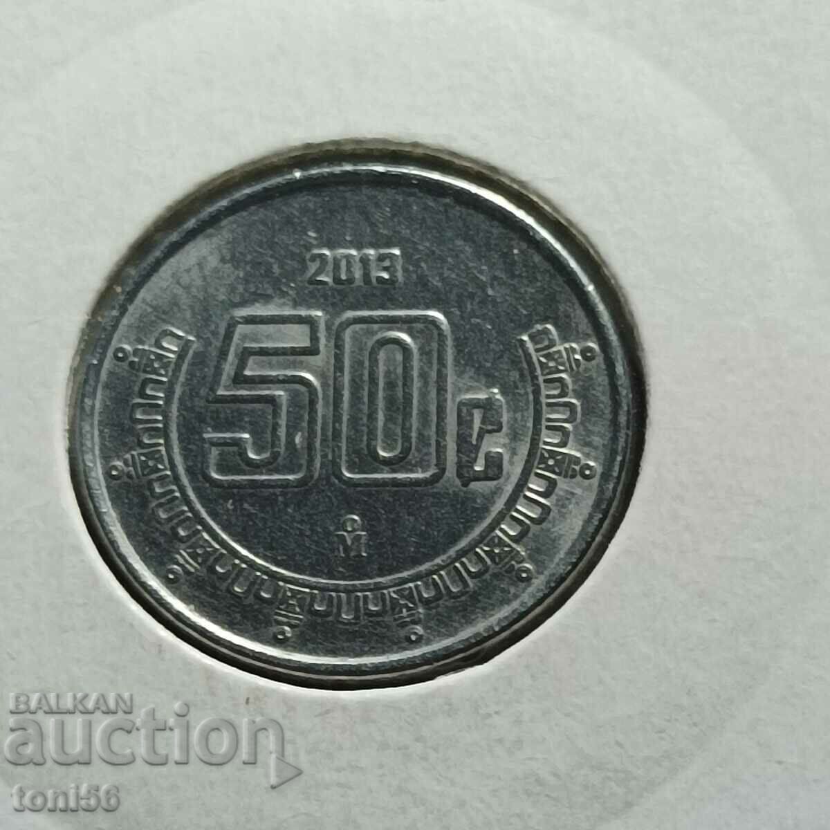 Mexico 50 centavos 2013