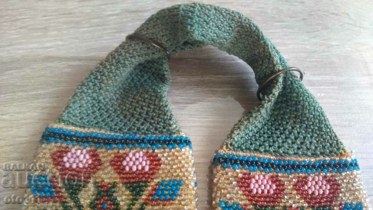 OLD PUNGIA, BAG WITH BEADS with price 150.00 BGN | € 76.69 OLD PUNGIA, BAG WITH BEADS with price 150.00 BGN | € 76.69