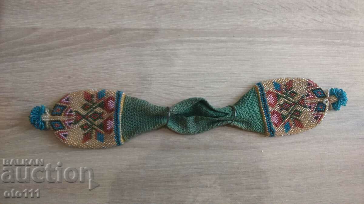 OLD PUNGIA, BAG WITH BEADS - 5 OLD PUNGIA, BAG WITH BEADS - 5