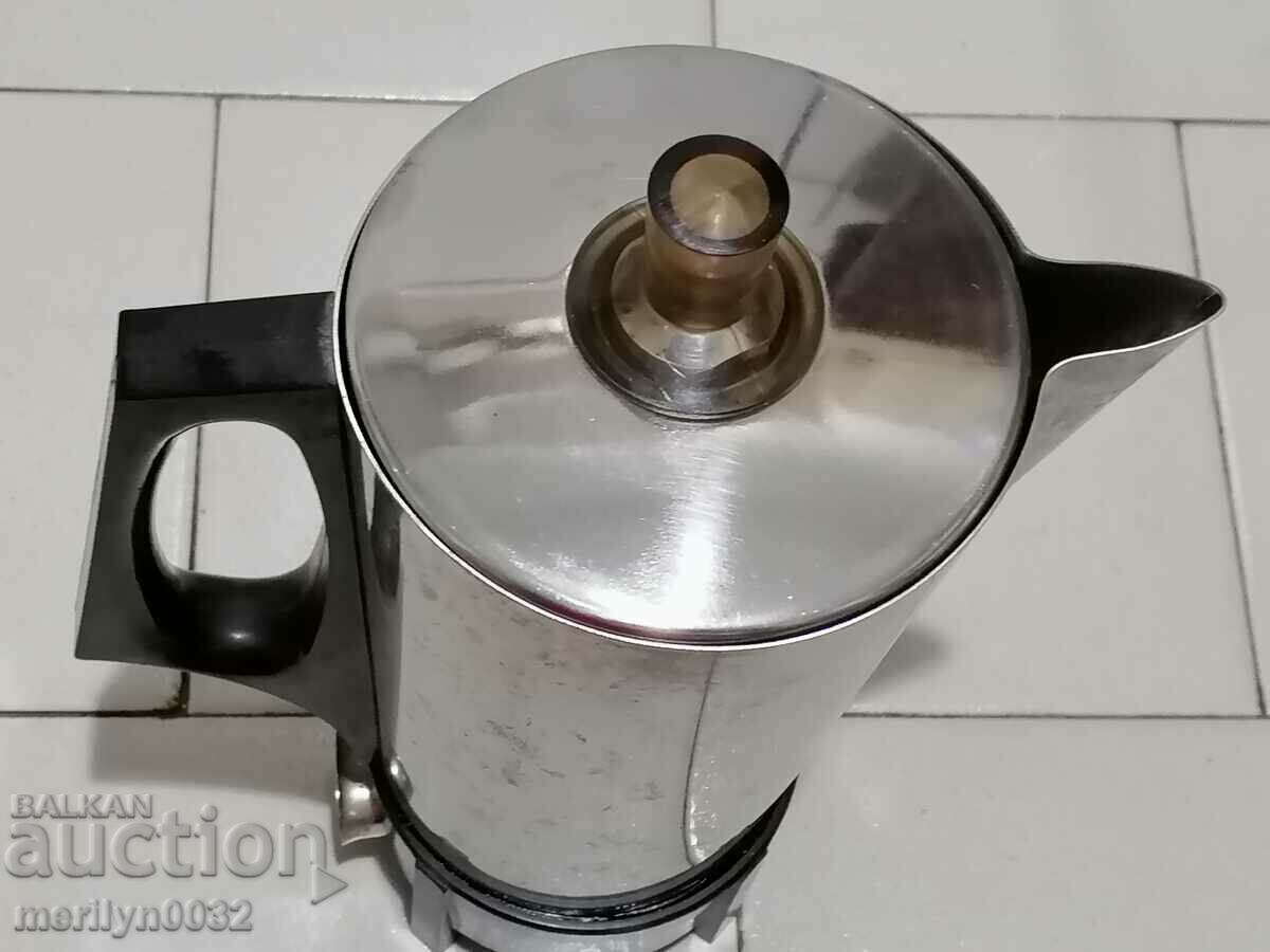 Auction Old electric kettle USSR chrome nickel inox coffee pot kettle UNUSED Auction Old electric kettle USSR chrome nickel inox coffee pot kettle UNUSED